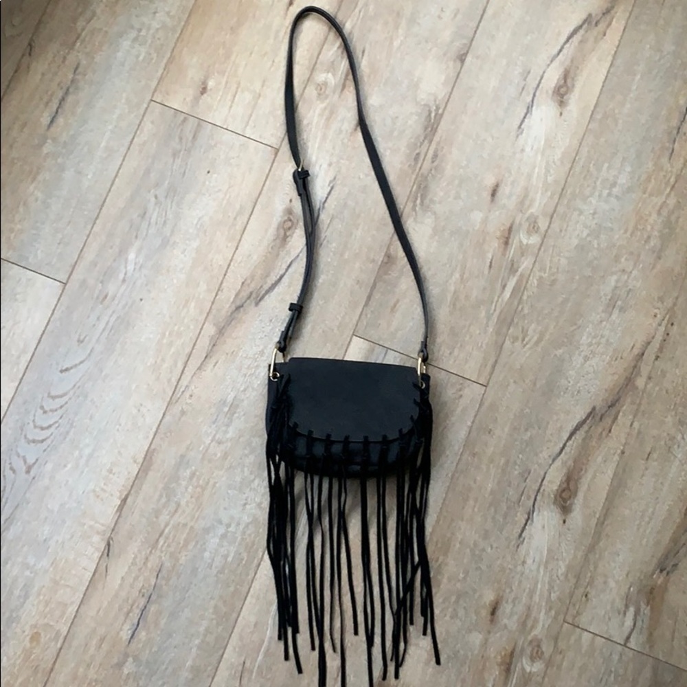 Black mini purse